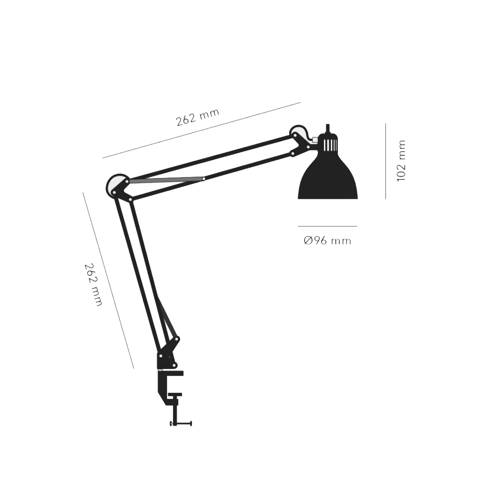 Archi T1 Junior Tafellamp Maple Red - Nordic Living - Koop Online - Afbeelding 2
