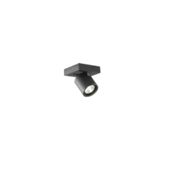 Focus 1 LED 3000K Plafondlamp Zwart - Light-Point - Koop Online