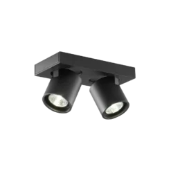 Focus+ 2 LED 3000K Plafondlamp Zwart - Light-Point - Koop Online