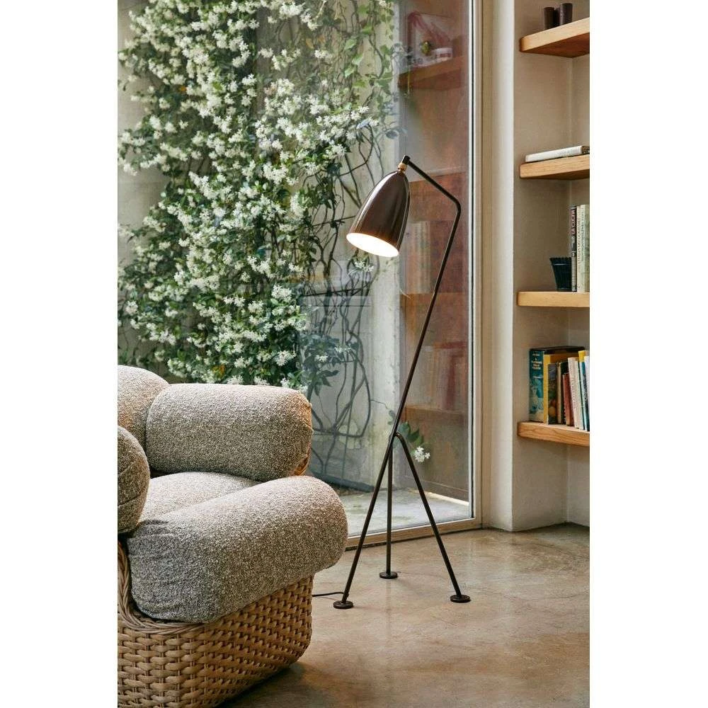 Gräshoppa Vloerlamp Glossy Black - GUBI - Koop Online - Afbeelding 5