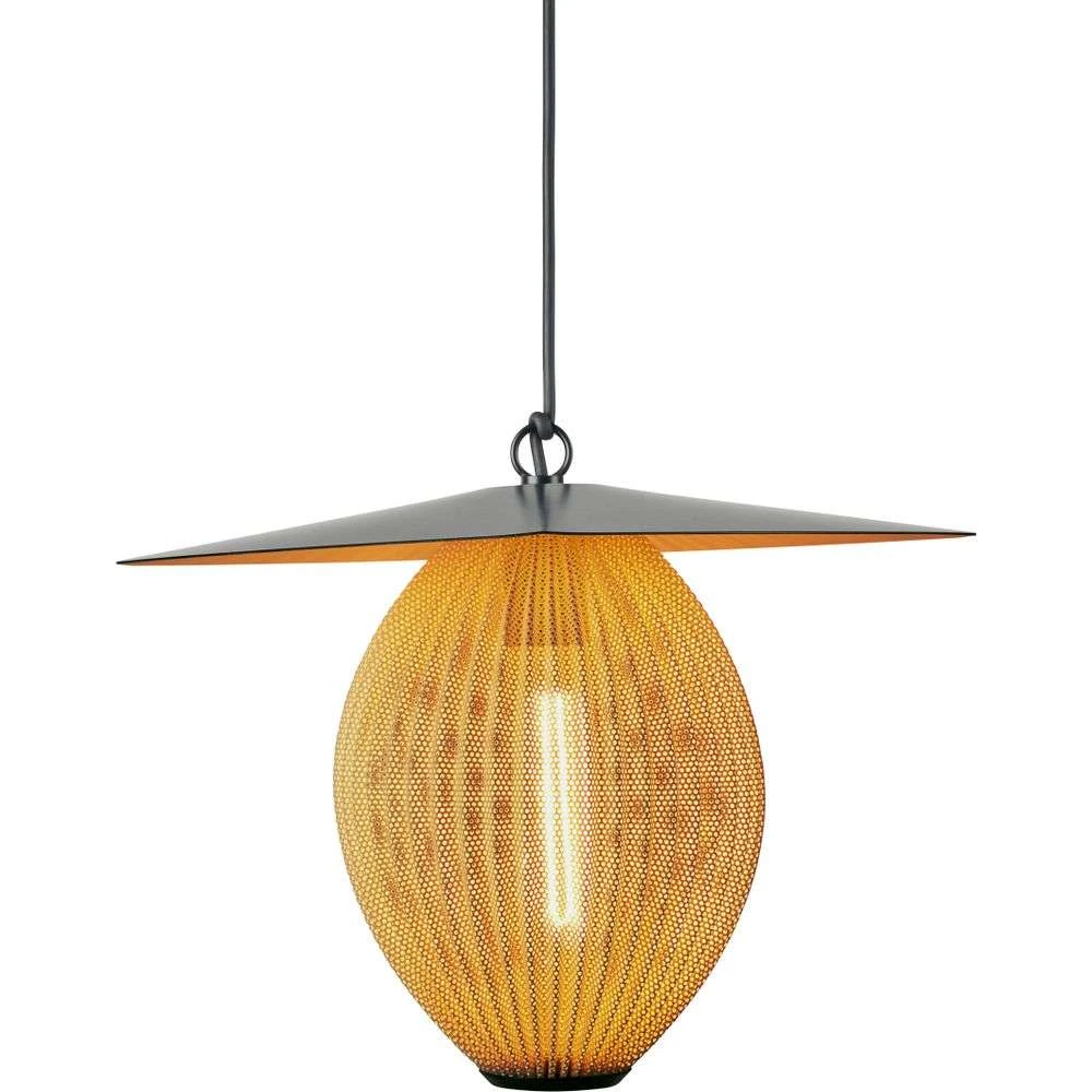 Satellite Buiten Hanglamp Ø22 Mustard Gold/Black - GUBI - Koop Online - Afbeelding 2