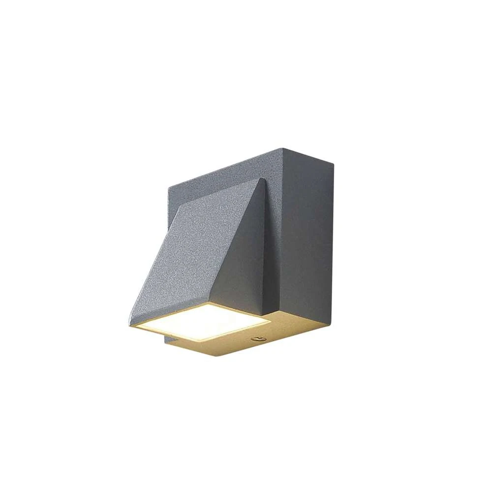 Marik Buiten Wandlamp Silver - Lucande - Koop Online