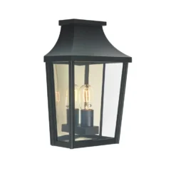 London Buiten Wandlamp Flad Zwart - Norlys - Koop Online