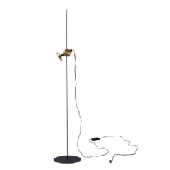 Blend Vloerlamp Black/Brass - Pholc - Koop Online