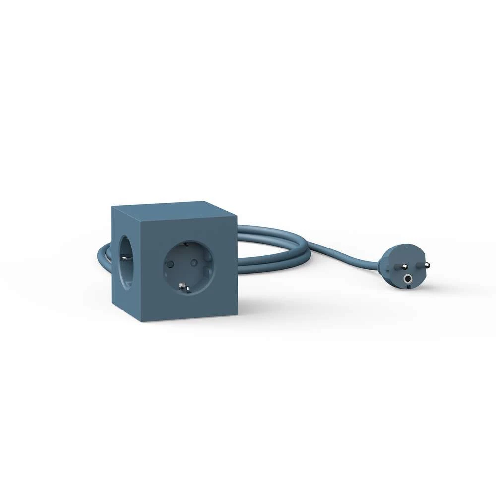 Square 1 USB A & Magnet 1,8m Ocean Blue - Avolt - Koop Online - Afbeelding 2