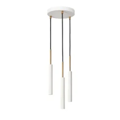 Stav 3 Hanglamp White/Raw Brass - Konsthantverk - Koop Online