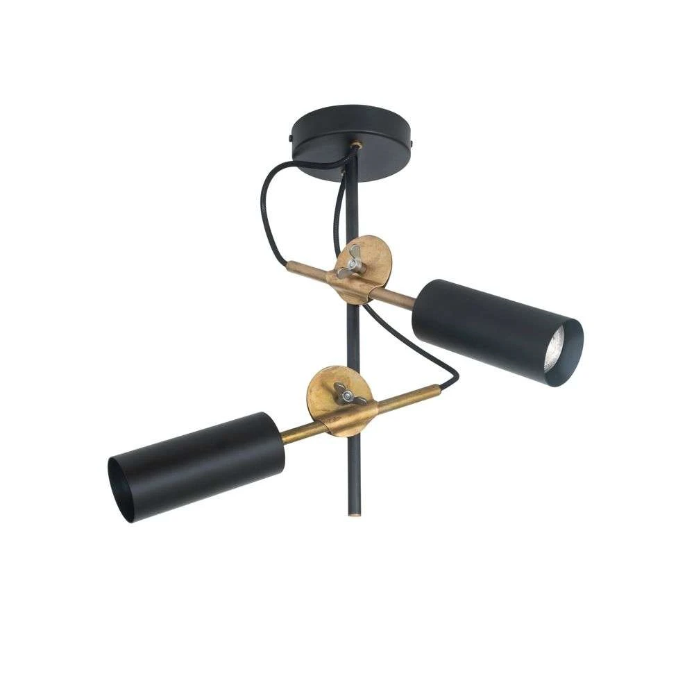 Stav 2 Plafondlamp Black - Konsthantverk - Koop Online