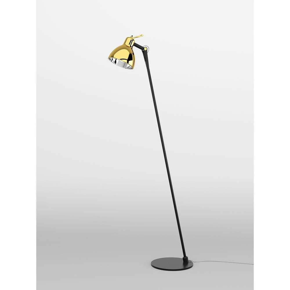 Luxy Glam F0 Vloerlamp Black/Gold Semi Transparent - Rotaliana - Koop Online - Afbeelding 2
