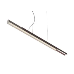 Dala Linear Hanglamp 3000K Dark Grey/Wood - KDLN - Koop Online