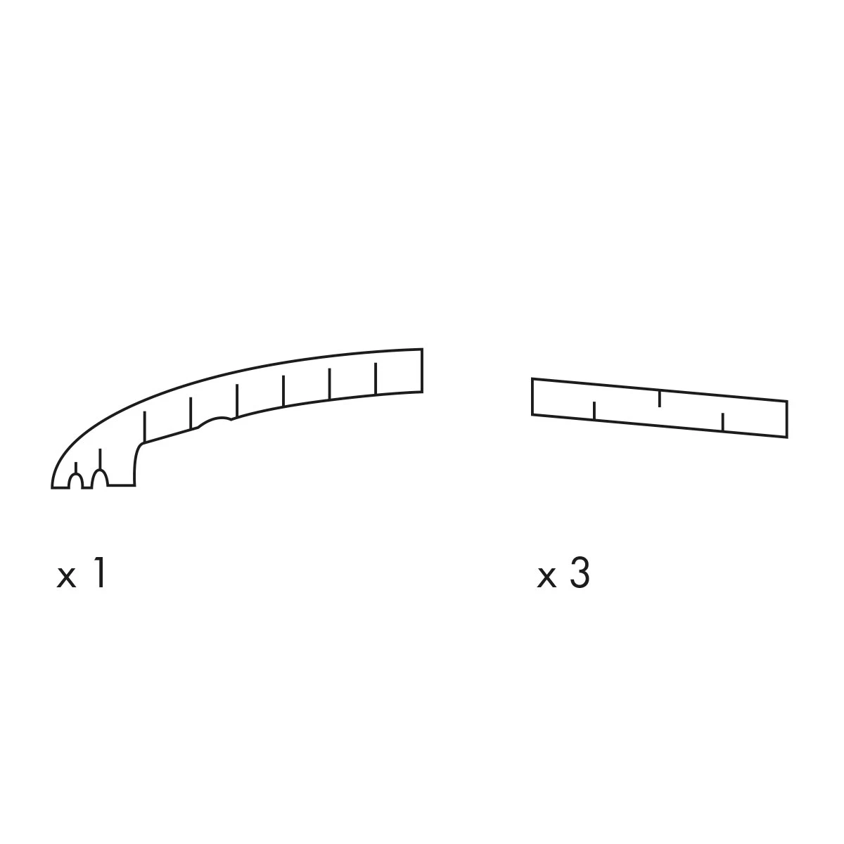 Titania Metaal Strip Aluminium - Luceplan - Koop Online - Afbeelding 2