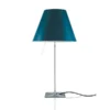 Costanza Tafellamp Met Dimmer Alu/Petroleum Blue - Luceplan - Koop Online