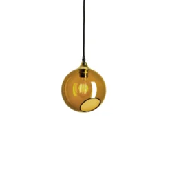 Ballroom Hanglamp Amber Met Goud Zuilen - Design By Us - Koop Online
