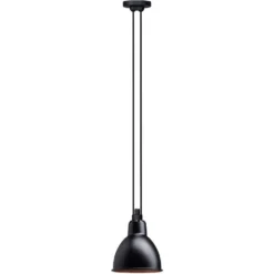 322 L Hanglamp Rond Zwart/Koper - Lampe Gras - Koop Online