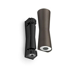 Clessidra 20°+20° Buiten Wandlamp Donker Bruin - Flos - Koop Online - Afbeelding 2