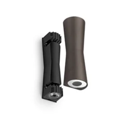 Clessidra 20°+20° Buiten Wandlamp Donker Bruin - Flos - Koop Online