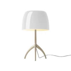 Lumiere Grande Tafellamp E27 Champagne/Wit - Foscarini - Koop Online