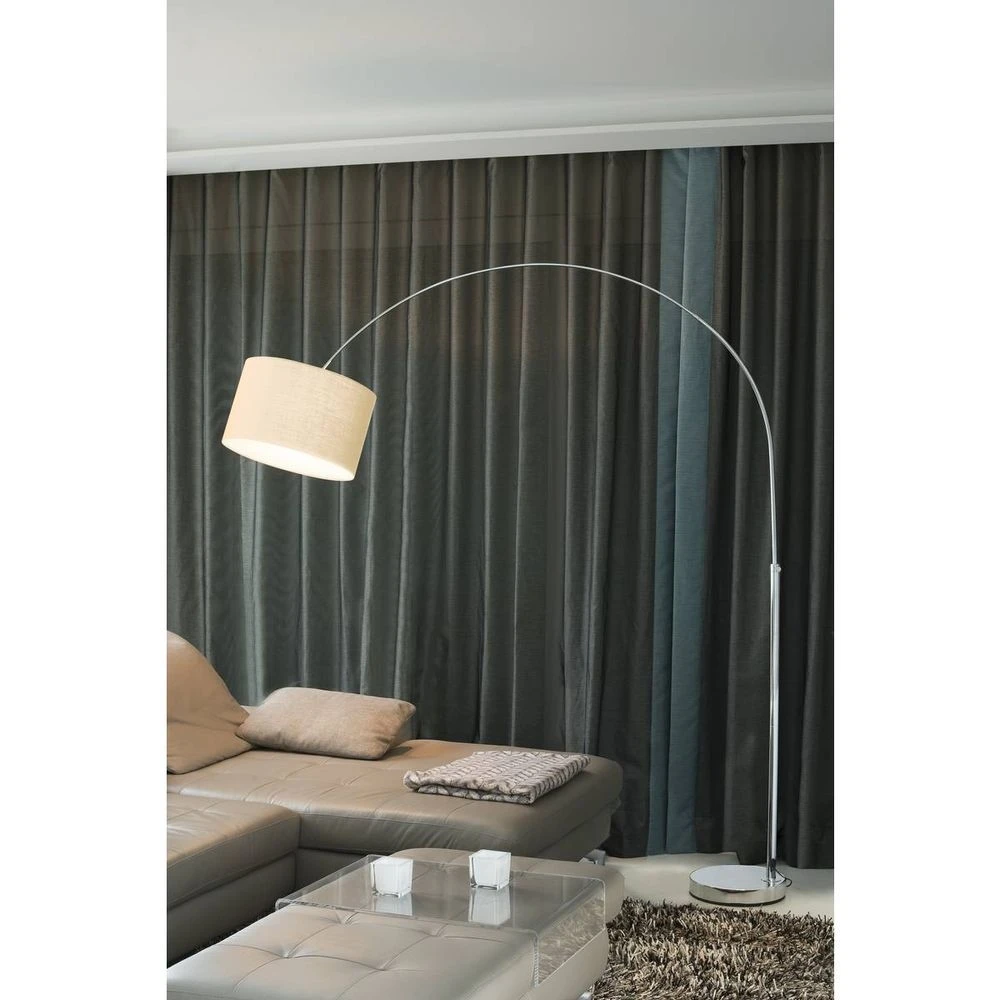 Fenda Bow Vloerlamp Ø70 White/Black - SLV - Koop Online - Afbeelding 5