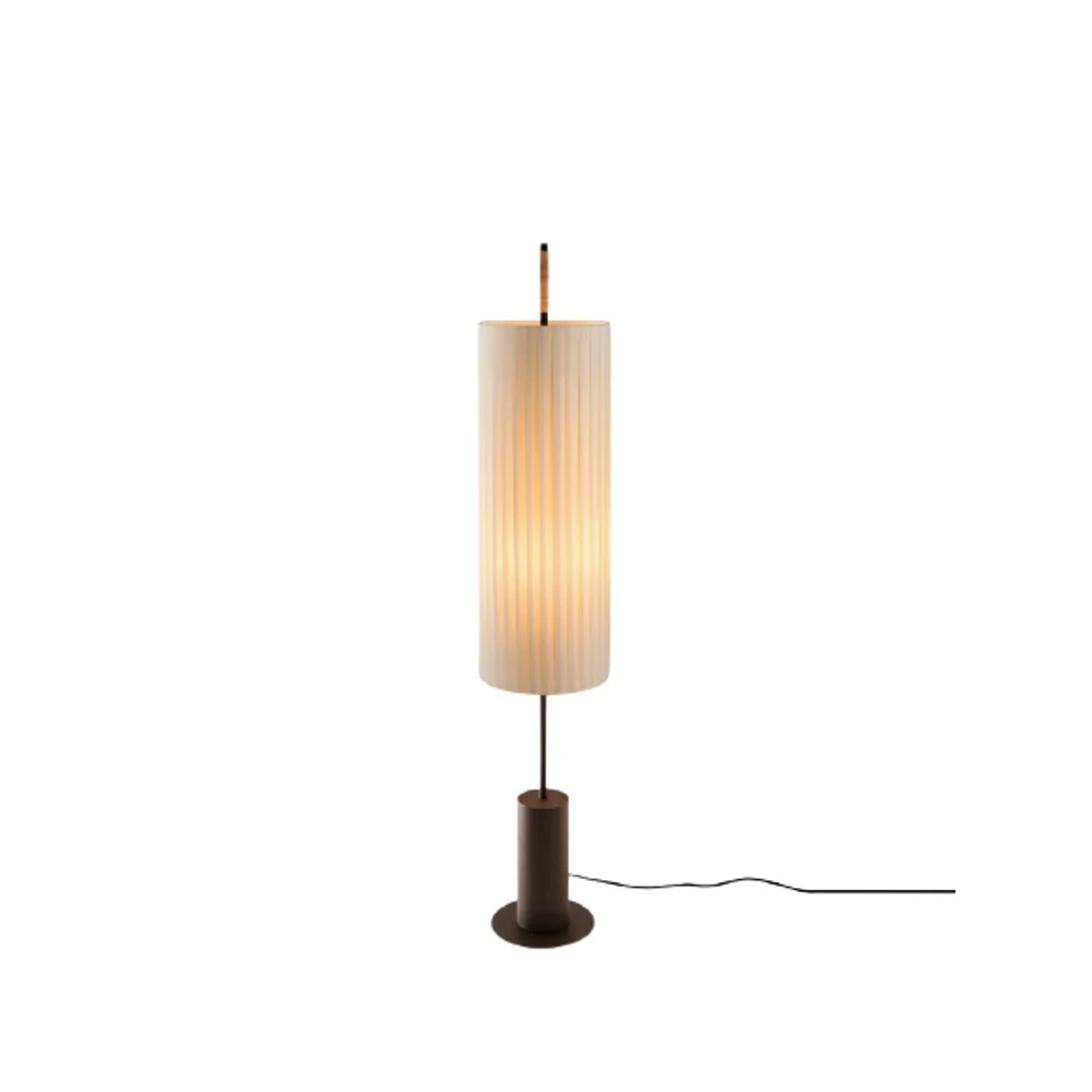 D贸rica Vloerlamp Incl. Stabilization Base Bruin/Natural - Santa & Cole - Koop Online