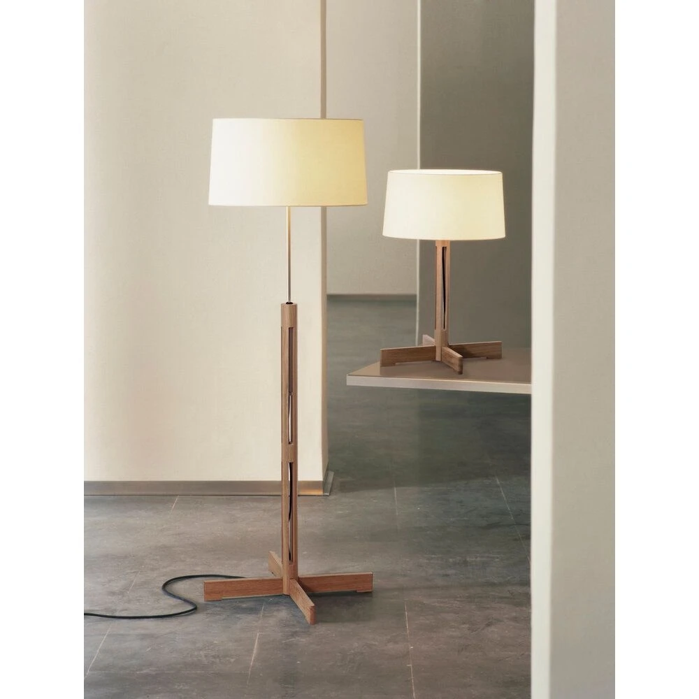 FAD Vloerlamp Wit/Eiken - Santa & Cole - Koop Online - Afbeelding 3