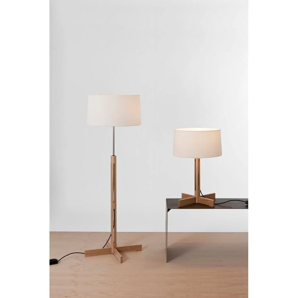 FAD Vloerlamp Wit/Eiken - Santa & Cole - Koop Online - Afbeelding 4