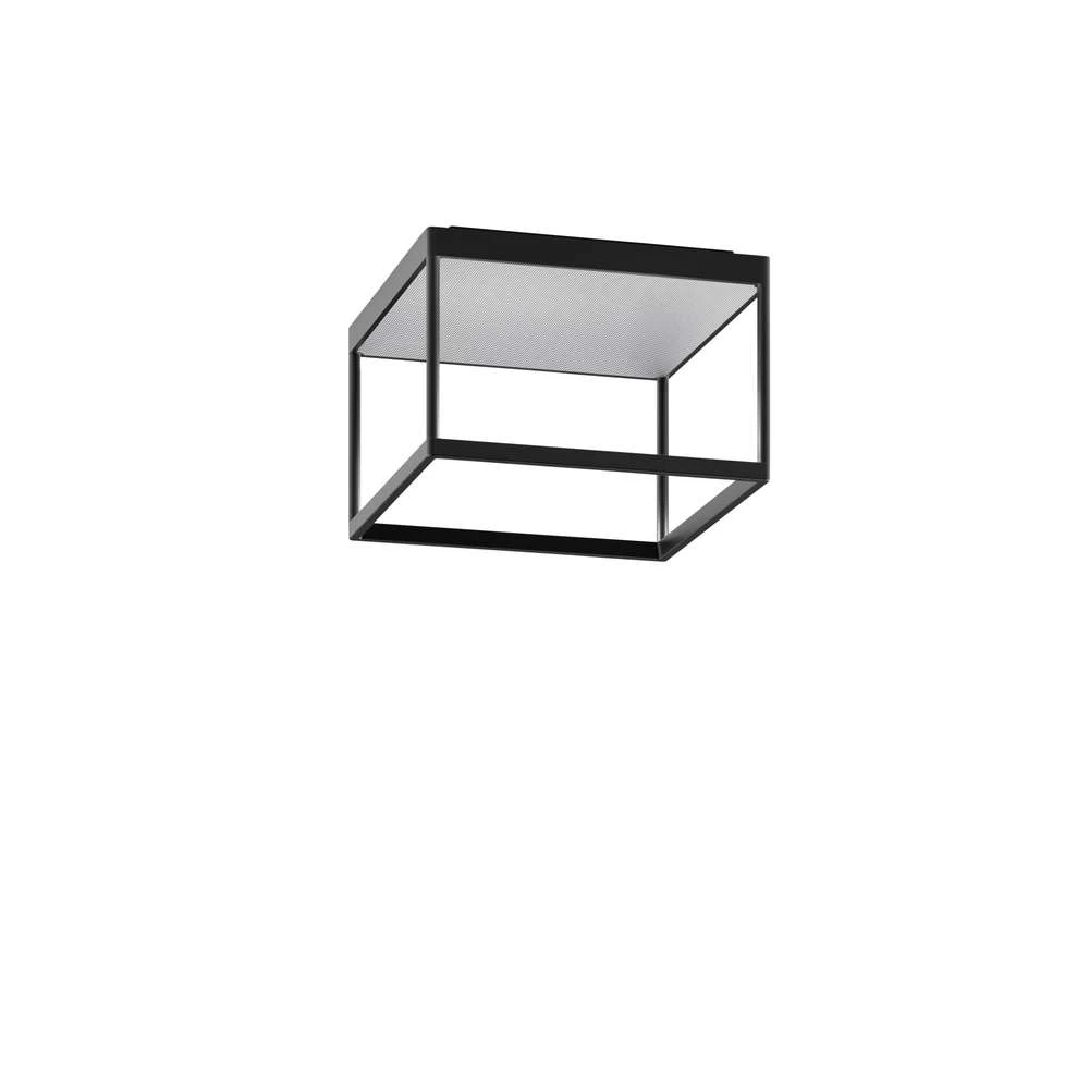 Reflex 2 LED Plafondlamp M 200 Black/Pyramid Silver - Serien Lighting - Koop Online
