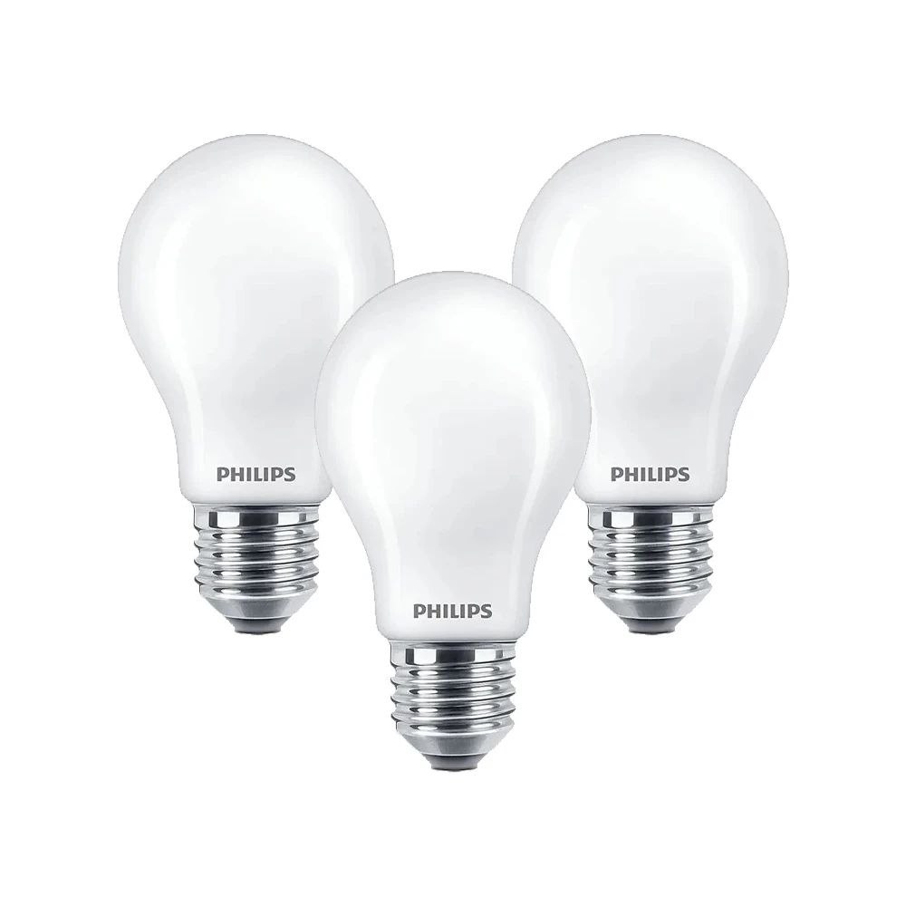 3-pack Lichtbron LED Dimbaar Warmglow 3,4W E27 - Philips - Koop Online