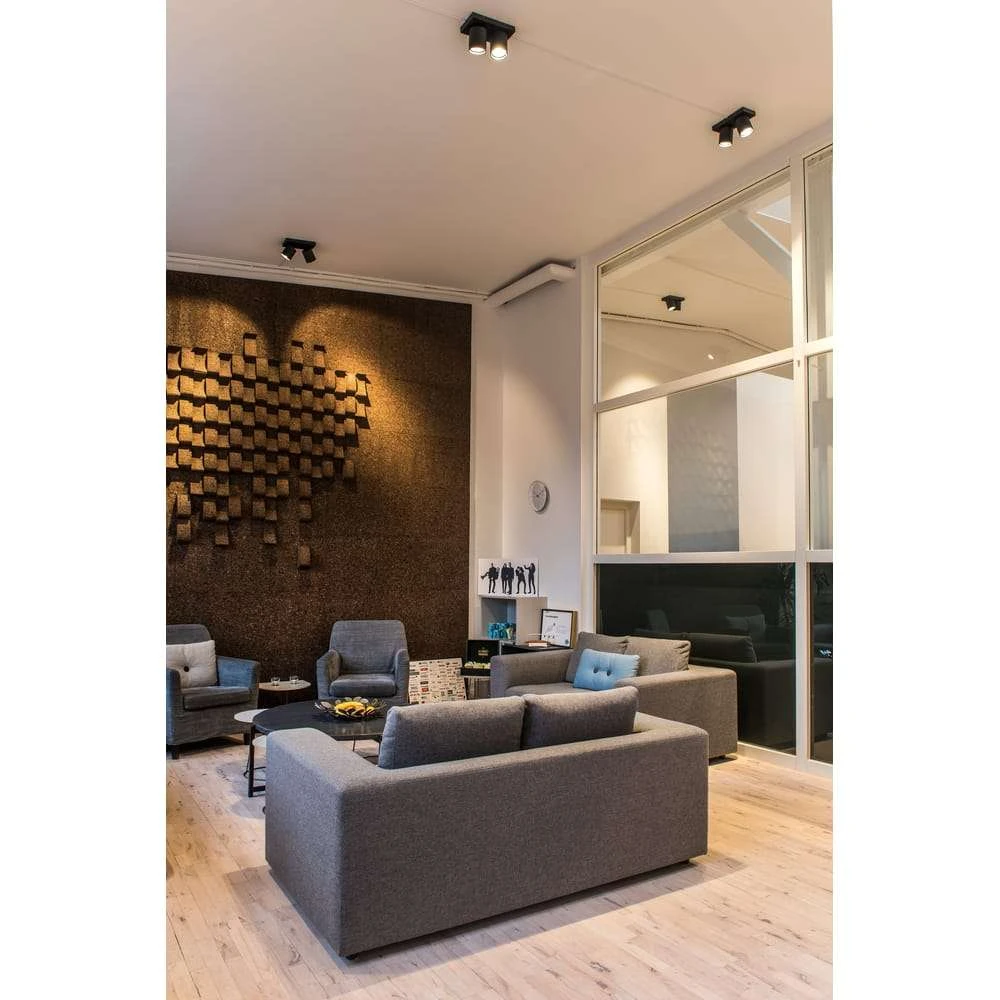 Focus+ 2 LED 3000K Plafondlamp Zwart - Light-Point - Koop Online - Afbeelding 3