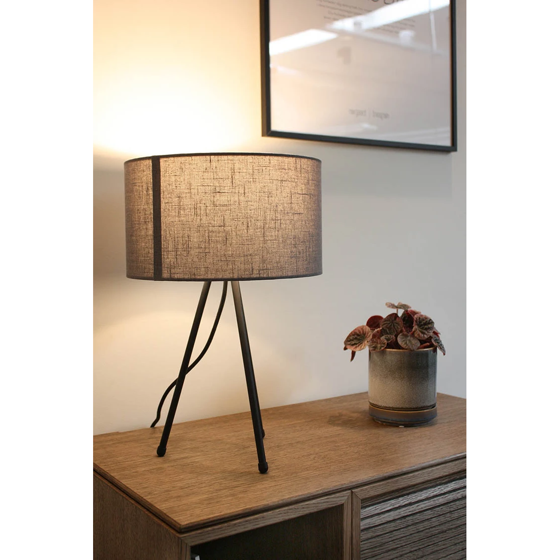 Hina Scherm Grijs - Lucande - Koop Online - Afbeelding 2