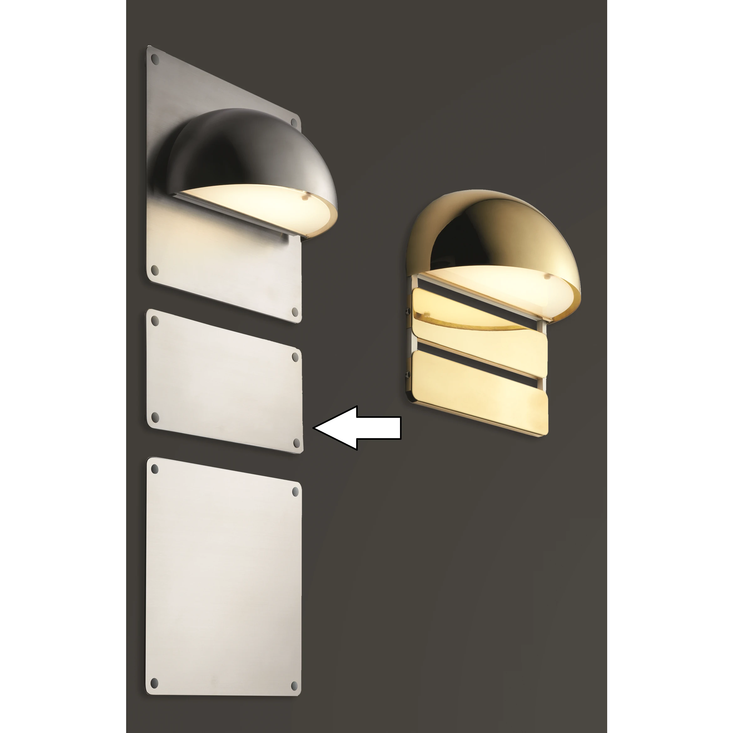 Lampenscherm Nameplate 15X30cm Zwart - Light-Point - Koop Online - Afbeelding 2